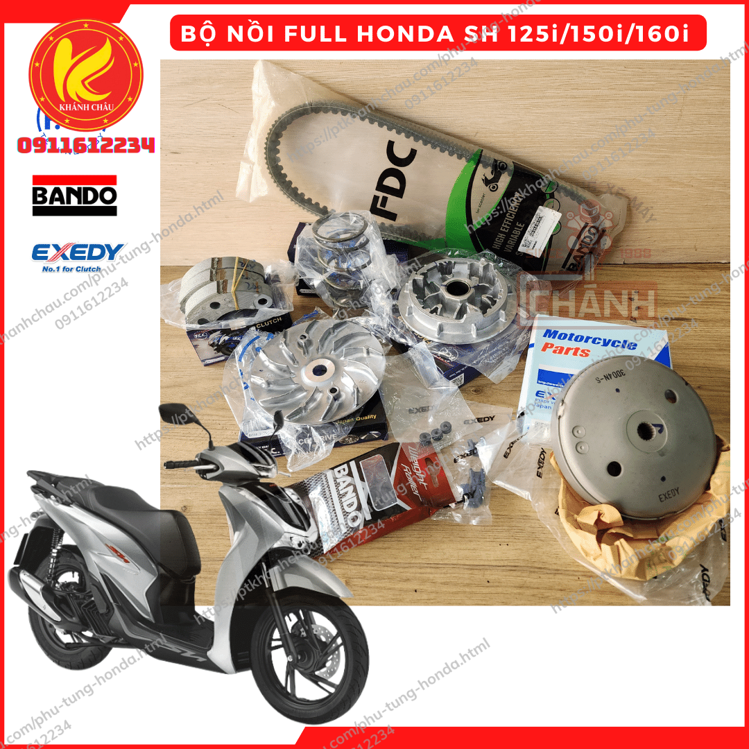 BỘ NỒI FCC - BANDO SH125/150