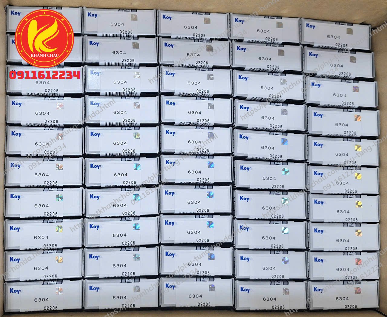 Vòng bi Koyo 6201/6301/6300/6203/6204/6004/6304/625/6305/6207 JAPAN